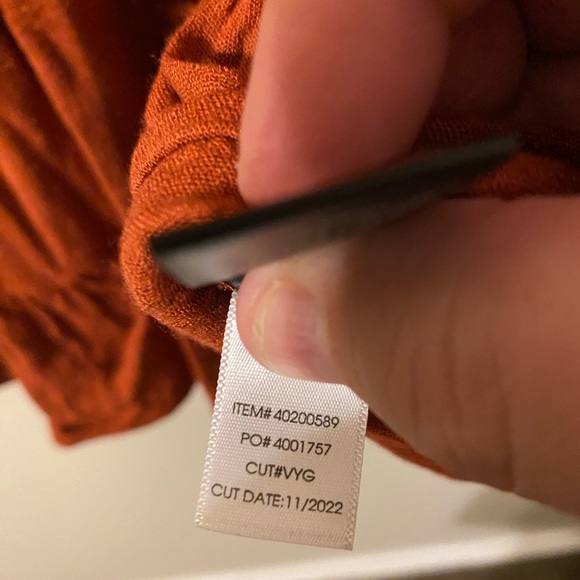 Torrid Rust Orange Tank Top - Picture 4 of 4